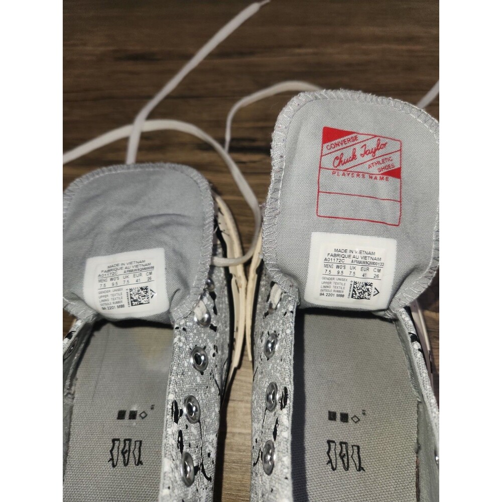 Converse Chuck 70 Low Sneakers Archive Paint Splatter Size Men's 7.5 & Wom 9.5 - Picture 4 of 13